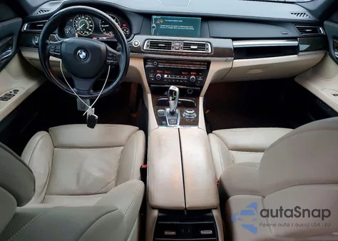 2012 BMW 740 Li z USA, uszkodzony, nr VIN WBAKB4C54CC575624